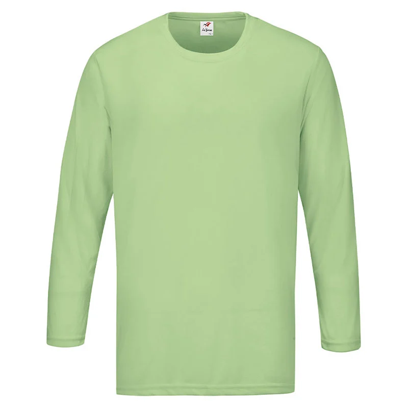 Microfiber Round Neck - Long Sleeve 160gsm Mini Eyelet (RM07) - Image 27