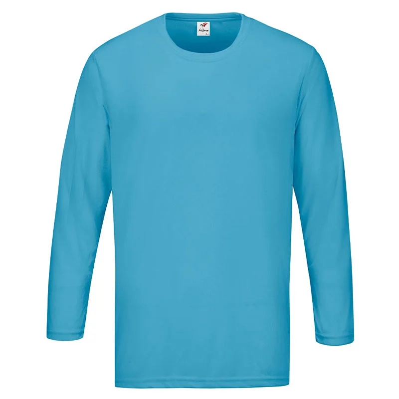 Microfiber Round Neck - Long Sleeve 160gsm Mini Eyelet (RM07) - Image 25