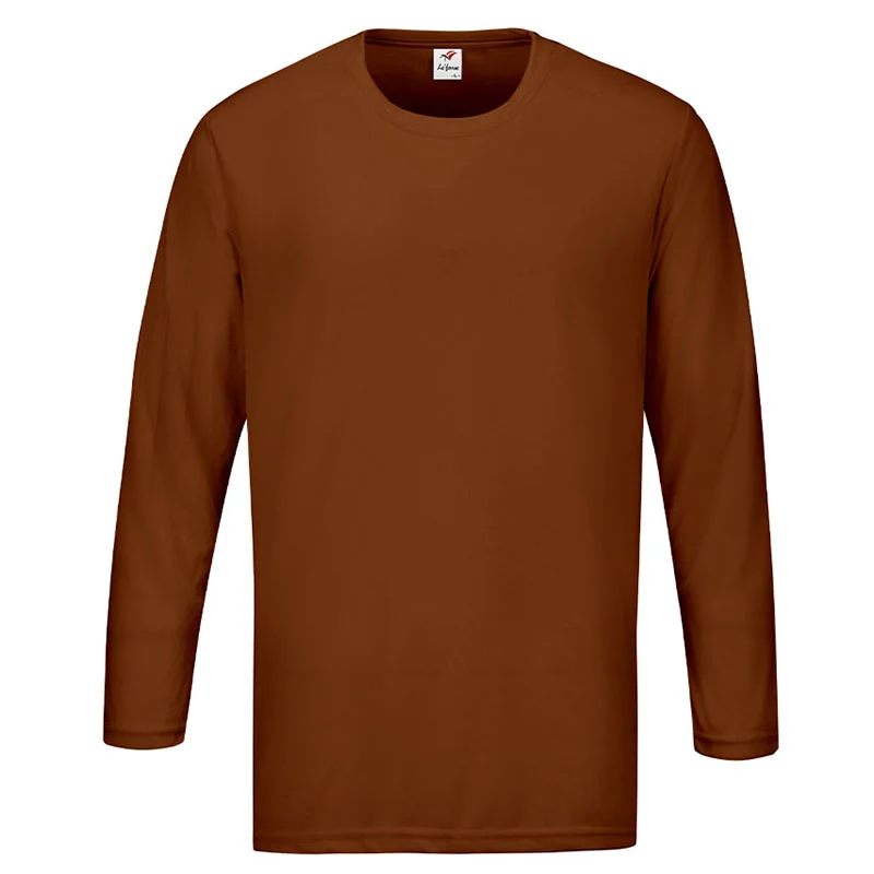 Microfiber Round Neck - Long Sleeve 160gsm Mini Eyelet (RM07) - Image 24