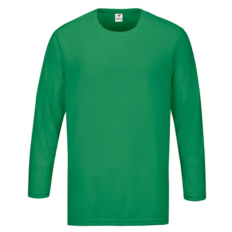 Microfiber Round Neck - Long Sleeve 160gsm Mini Eyelet (RM07) - Image 22