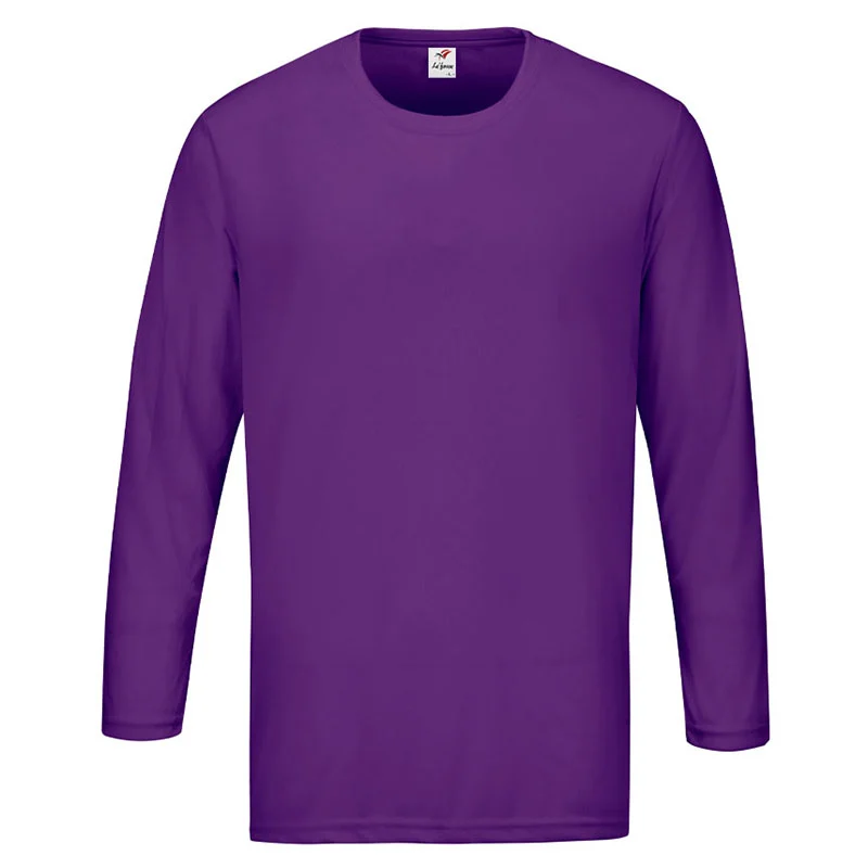 Microfiber Round Neck - Long Sleeve 160gsm Mini Eyelet (RM07) - Image 21