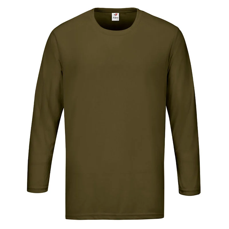 Microfiber Round Neck - Long Sleeve 160gsm Mini Eyelet (RM07) - Image 20