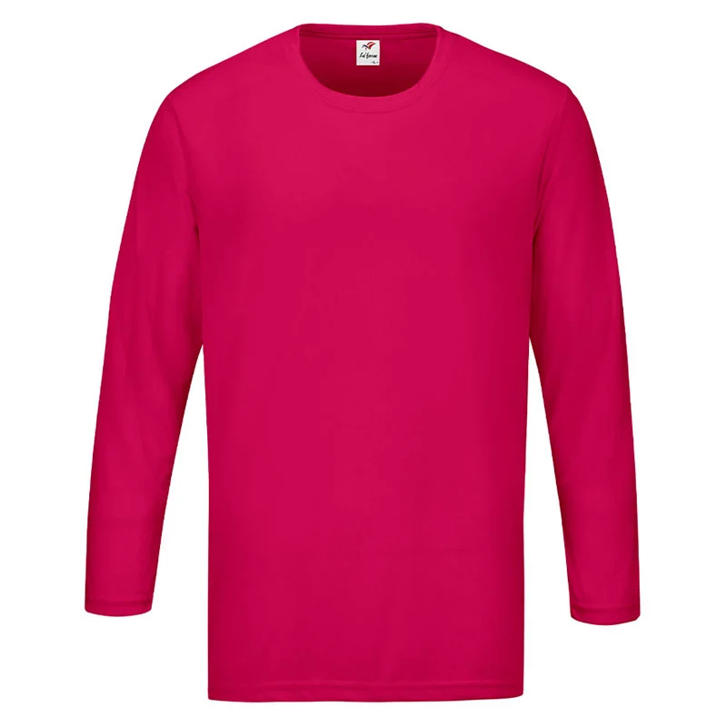 Microfiber Round Neck - Long Sleeve 160gsm Mini Eyelet (RM07) - Image 16
