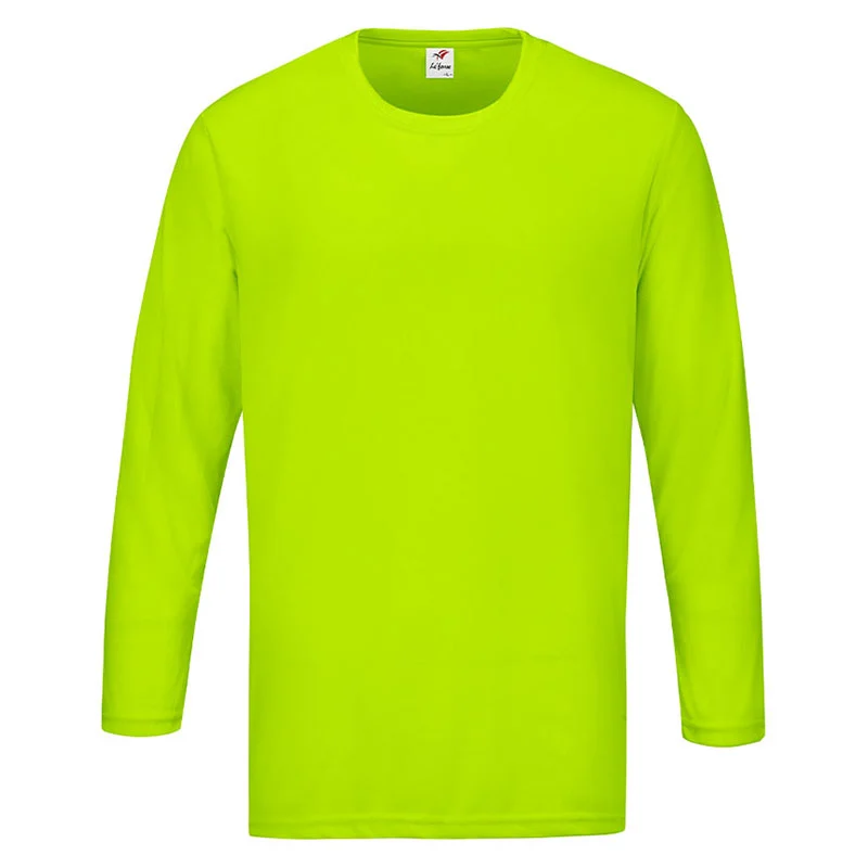 Microfiber Round Neck - Long Sleeve 160gsm Mini Eyelet (RM07) - Image 39