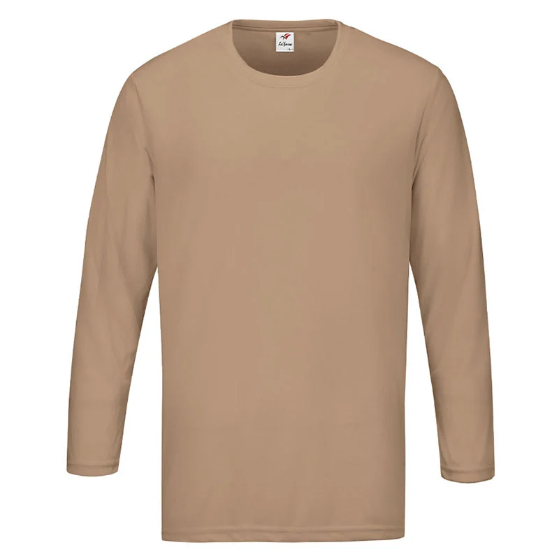 Microfiber Round Neck - Long Sleeve 160gsm Mini Eyelet (RM07) - Image 14