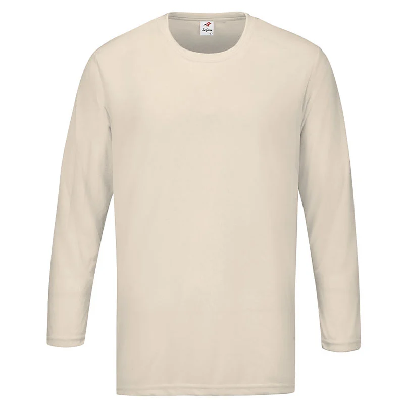 Microfiber Round Neck - Long Sleeve 160gsm Mini Eyelet (RM07) - Image 10