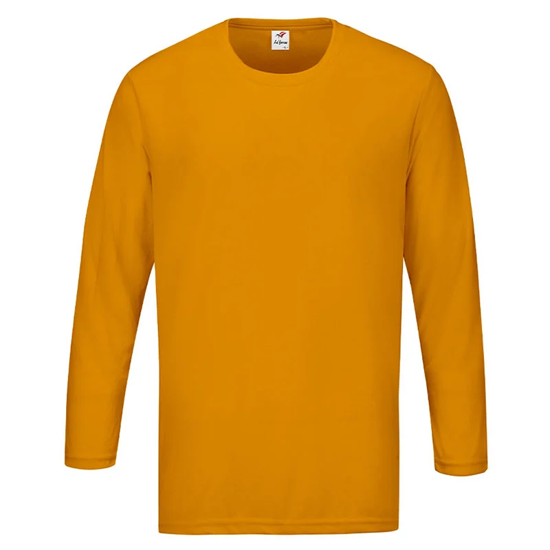 Microfiber Round Neck - Long Sleeve 160gsm Mini Eyelet (RM07) - Image 8