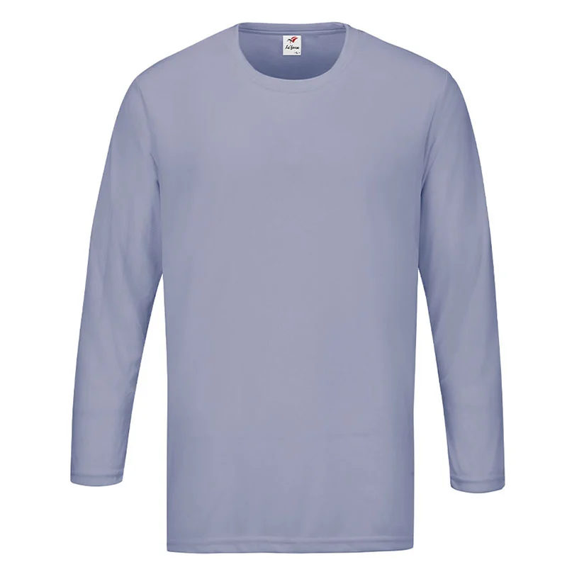 Microfiber Round Neck - Long Sleeve 160gsm Mini Eyelet (RM07) - Image 5