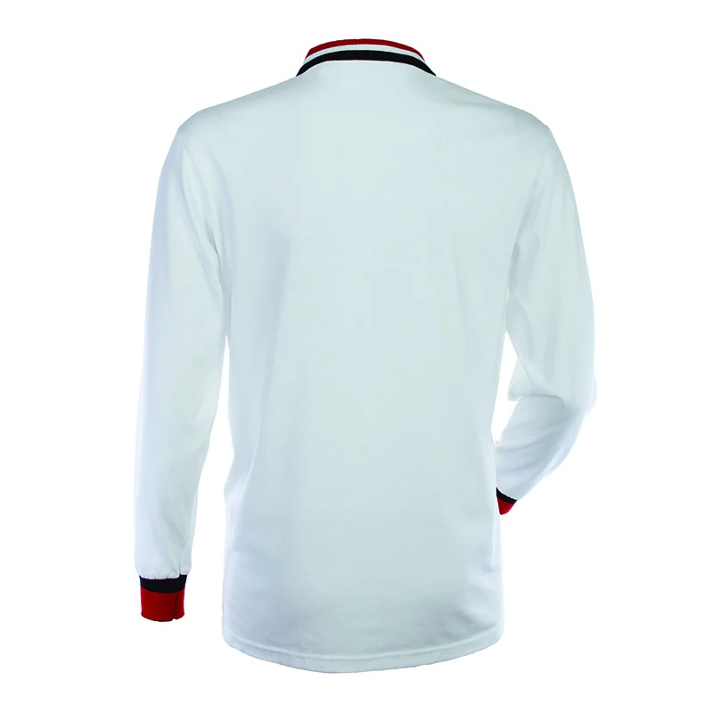 Long Sleeve Single Jersey Polo - 175gsm TC (SJ05) - Image 3