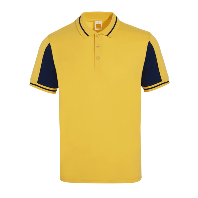 Tipped Collar & Cuff Cotton Single Jersey Polo – 175gsm TC (SJ09) - Image 2
