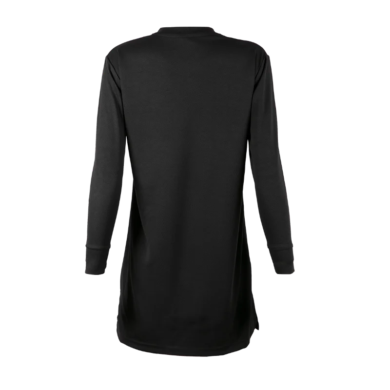 V-Neck Long Sleeve Muslimah T-shirt - 160gsm Eyelet (SK05) - Image 32