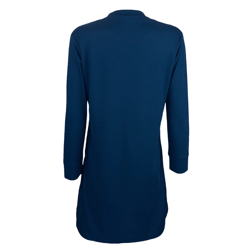 V-Neck Long Sleeve Muslimah T-shirt - 160gsm Eyelet (SK05) - Image 14