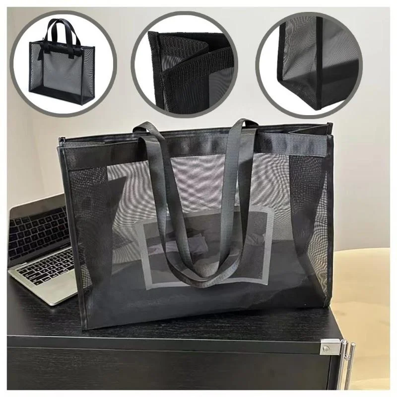 Mesh Tote Bag (SPB322) - 45 x 35 x 15 cm - Image 5