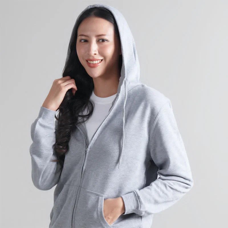 Unisex Full-Zip Hoodie - 250gsm (SS10)