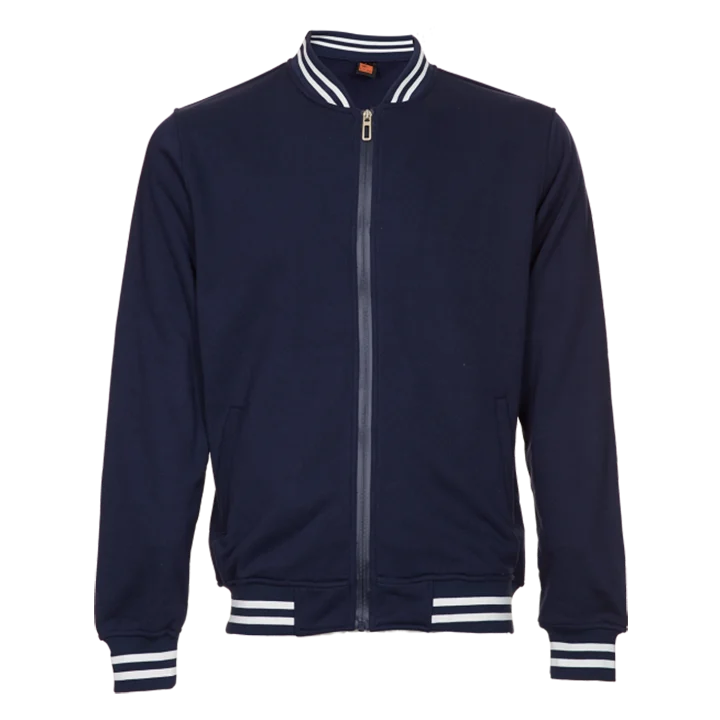 Unisex Full-Zip Varsity Jacket - 240gsm (SS13) - Image 4