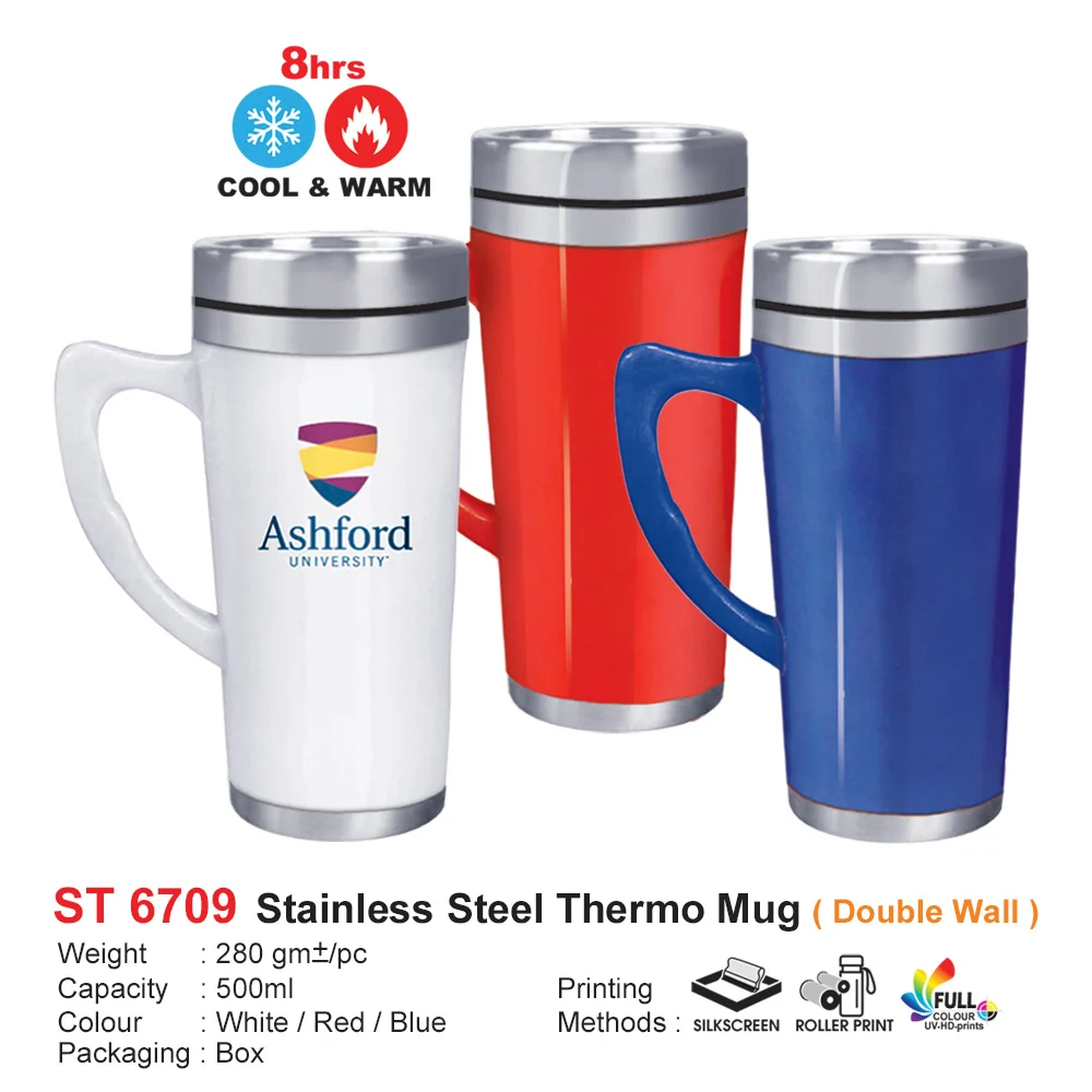 Stainless Steel Thermo Mug 500ml (ST6709)