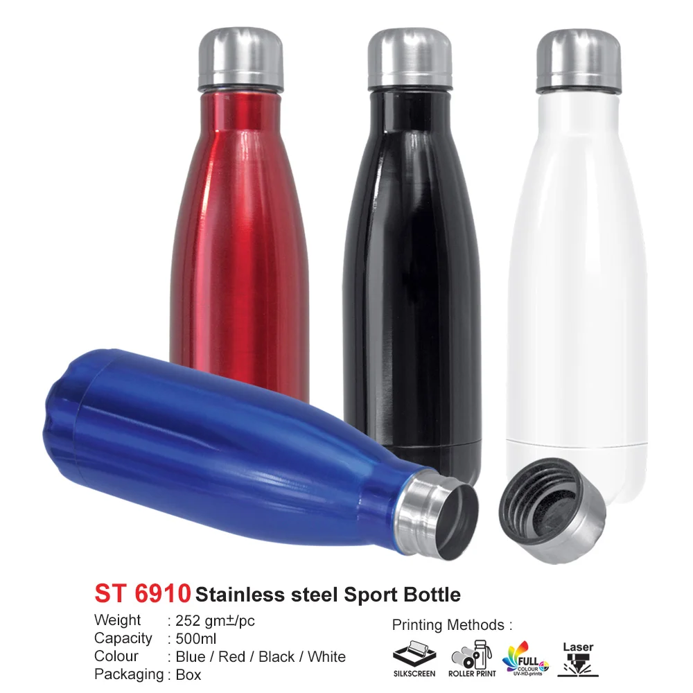 Stainless Steel Sport Bottle 750ml (ST6910)