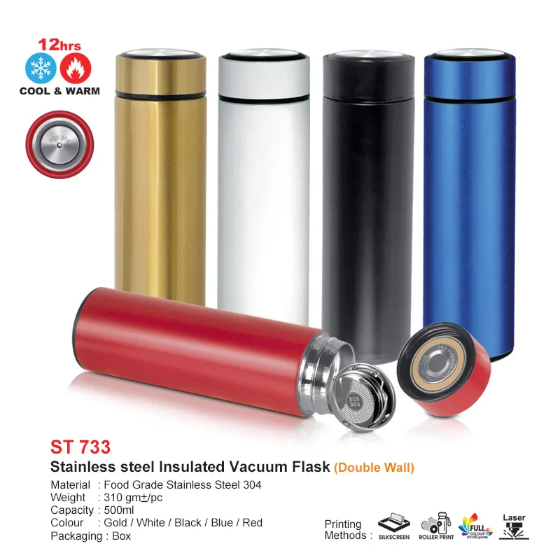 Stainless Steel Insulated Vacuum Flask (ST733)