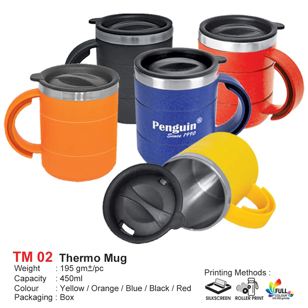 Stainless Steel Thermo Mug 450ml (TM02)