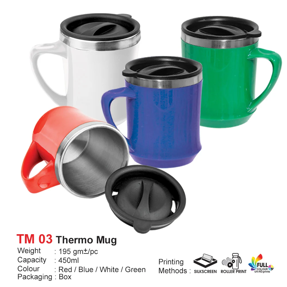 Stainless Steel Thermo Mug 450ml (TM03)