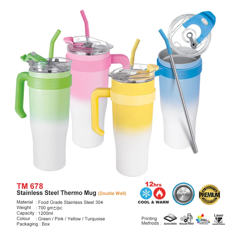 Stainless Steel Thermo Mug 1200ml (TM678)
