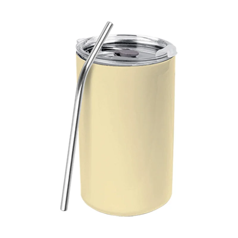Stainless Steel Thermo Mug with Straw 600ml (TM6811) - Image 3