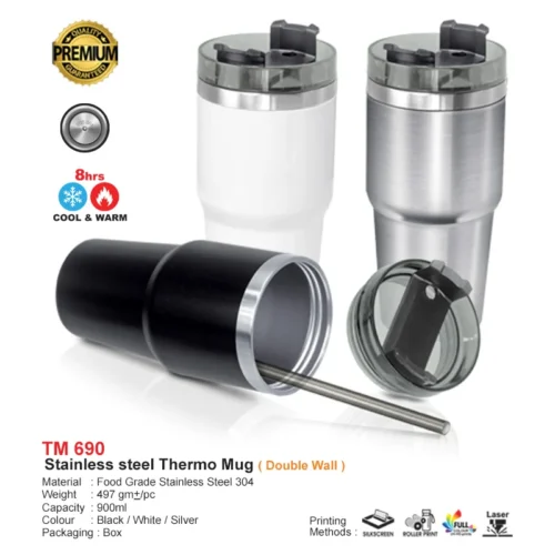 Stainless Steel Thermo Mug 900ml (TM690)