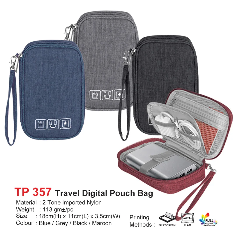 Travel Digital Pouch Bag (TP357)