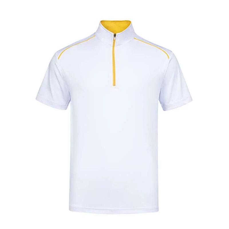 Oriental Zip Up Collar Polo T-Shirt (UDF20) - Image 21