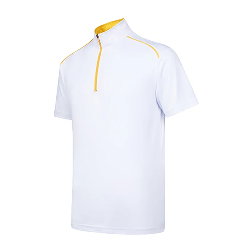 Oriental Zip Up Collar Polo T-Shirt (UDF20) - Image 22