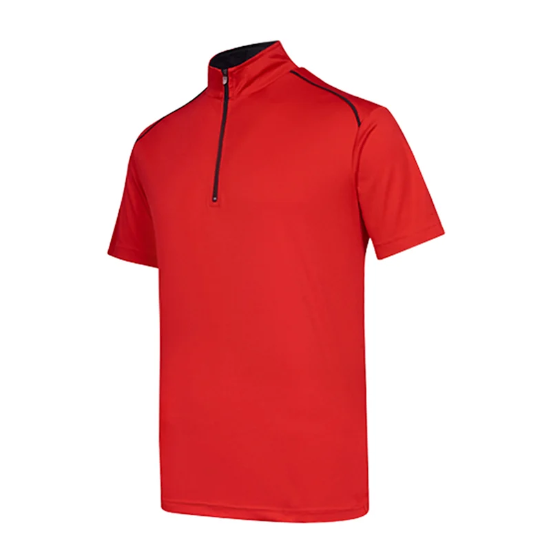 Oriental Zip Up Collar Polo T-Shirt (UDF20) - Image 13