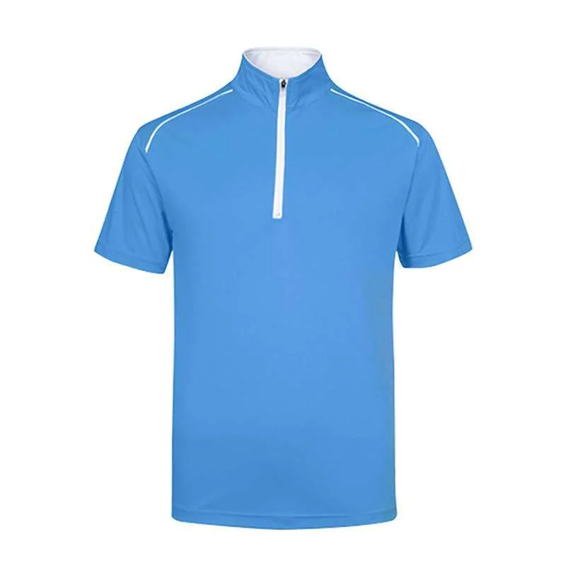 Oriental Zip Up Collar Polo T-Shirt (UDF20) - Image 9