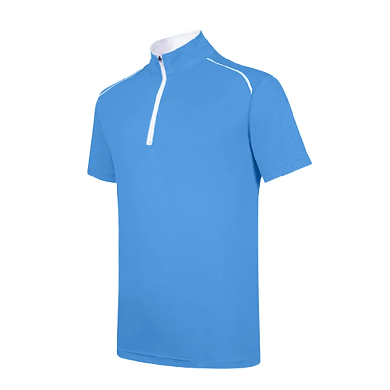 Oriental Zip Up Collar Polo T-Shirt (UDF20) - Image 10