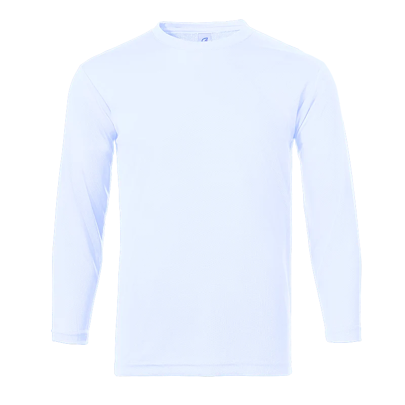 Kids Crew Neck Long Sleeve Dri-Fit T-shirt - 160gsm (UDF23) - Image 11