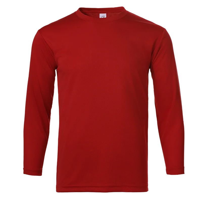 Kids Crew Neck Long Sleeve Dri-Fit T-shirt - 160gsm (UDF23) - Image 8