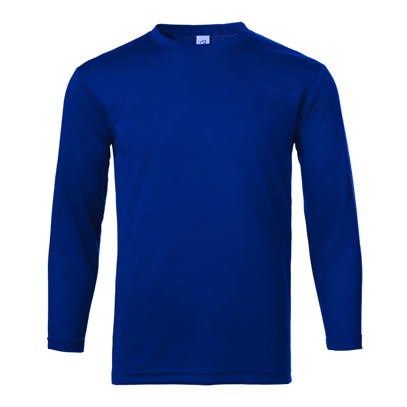 Kids Crew Neck Long Sleeve Dri-Fit T-shirt - 160gsm (UDF23) - Image 7