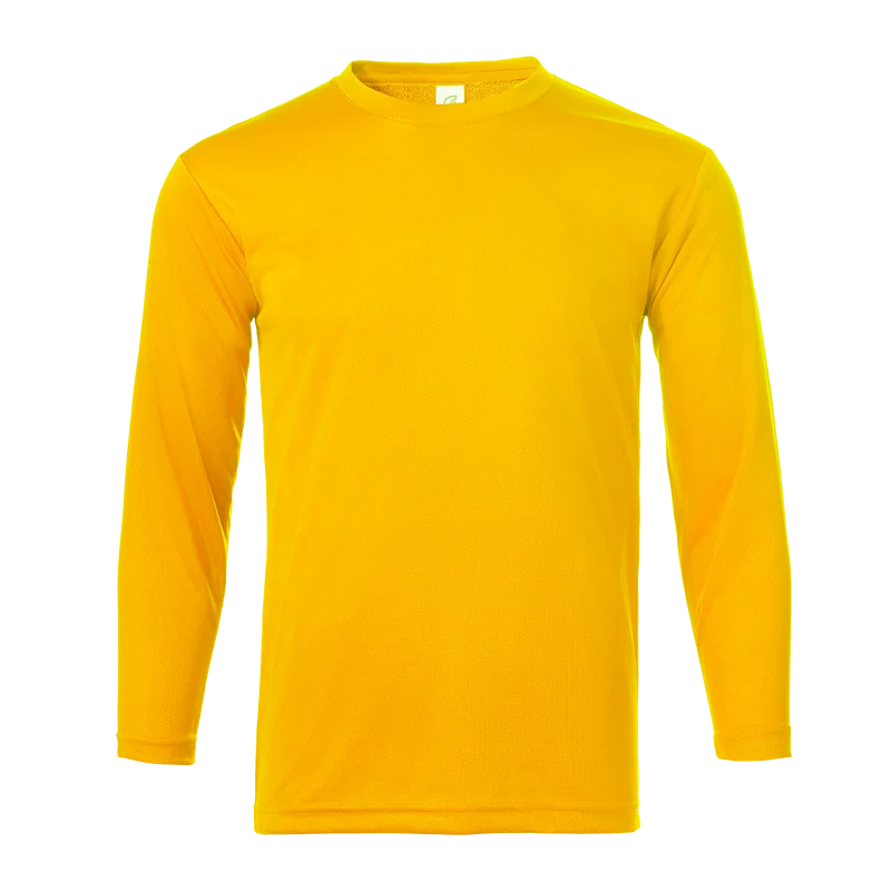 Kids Crew Neck Long Sleeve Dri-Fit T-shirt - 160gsm (UDF23) - Image 6