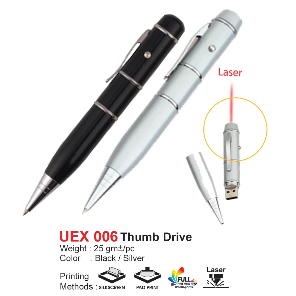 (16GB) Metal Pen Thumb Drive (UEX006)