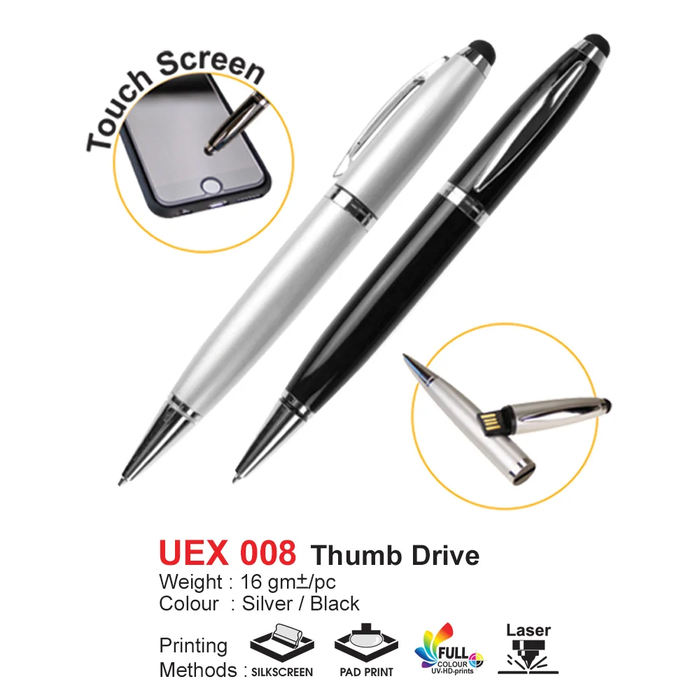 (16GB) Metal Pen Thumb Drive (UEX008)