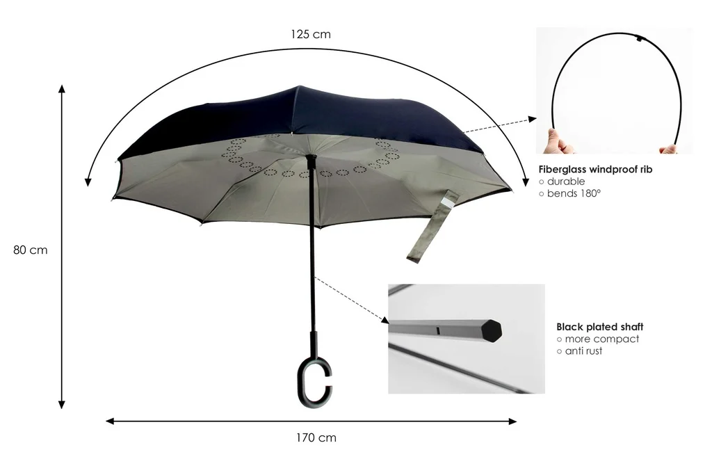 UMBRA - 24" Reversible Umbrella - Image 4