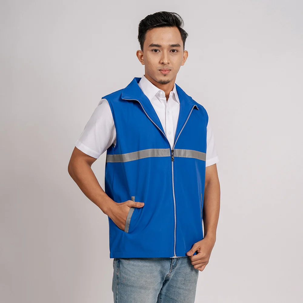Sleeveless Vest Jacket with Reflector (VD556)