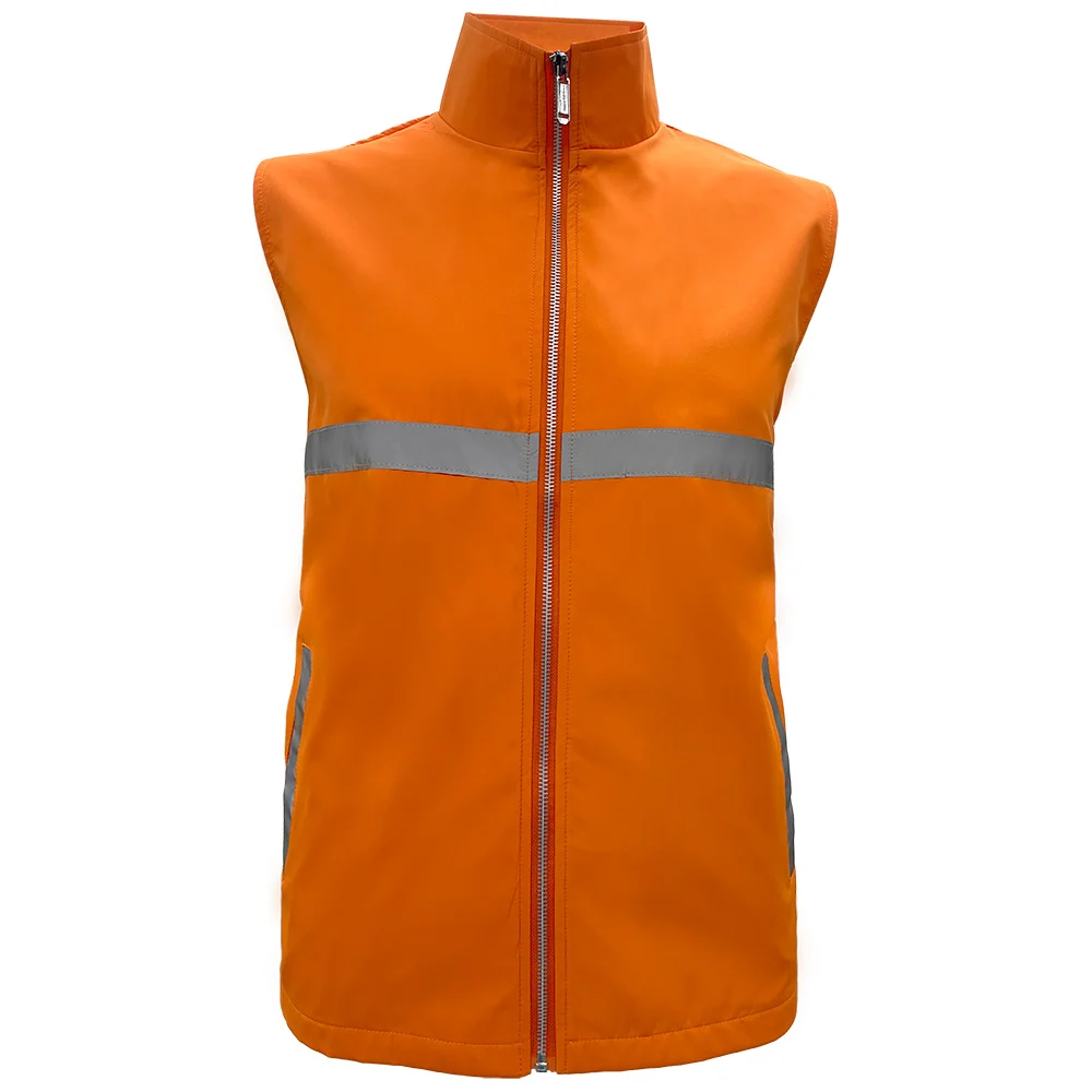 Sleeveless Vest Jacket with Reflector (VD556) - Image 7