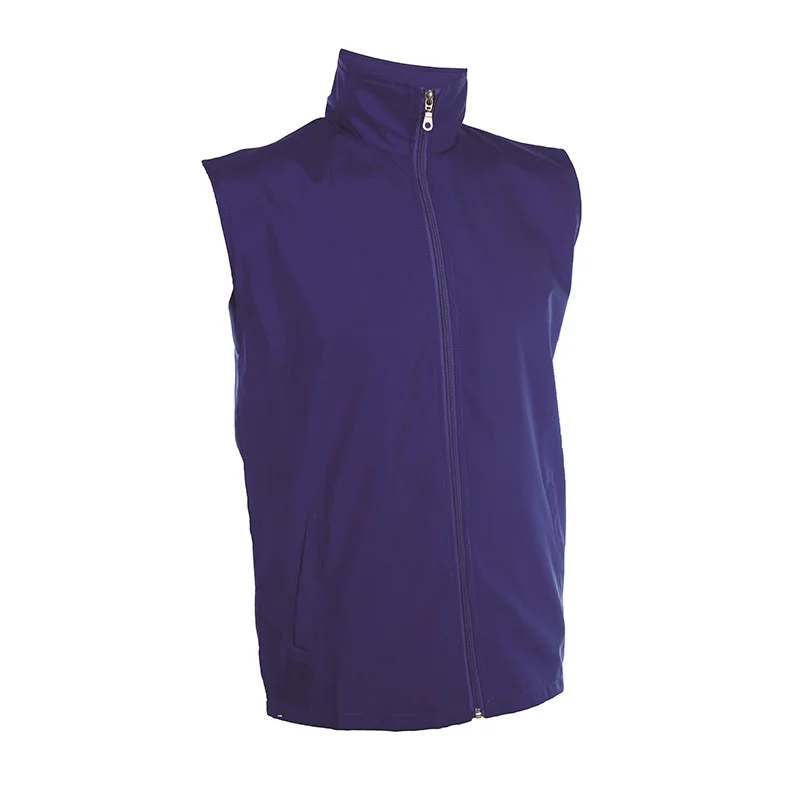 Full-Zip Sleeveless Vest Jacket – 180gsm Polyester (VJ06) - Image 2
