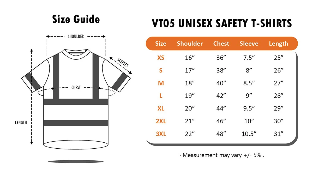 Safety T-shirt (VT05) - Image 2