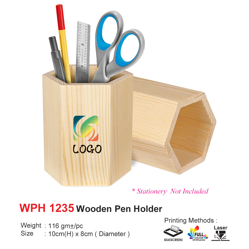 Wooden Pen Holder (WPH1235)
