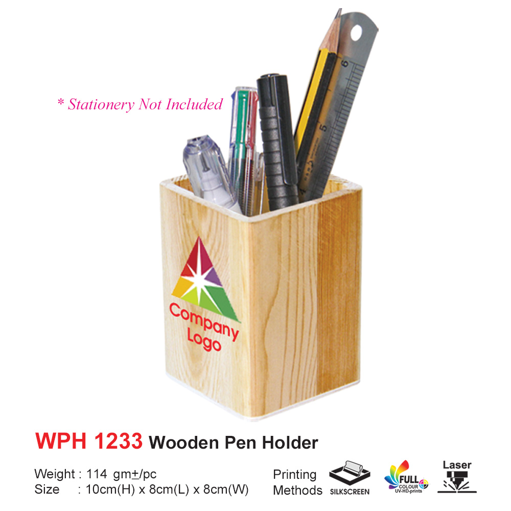 Wooden Pen Holder (WPH1233)