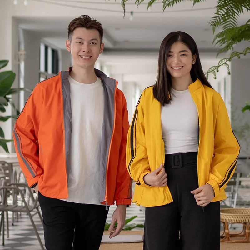 Polyester Full-Zip Reversible Windbreaker Jacket - 125gsm (WR04)