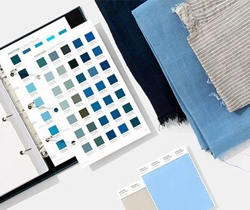 custom dyed fabric