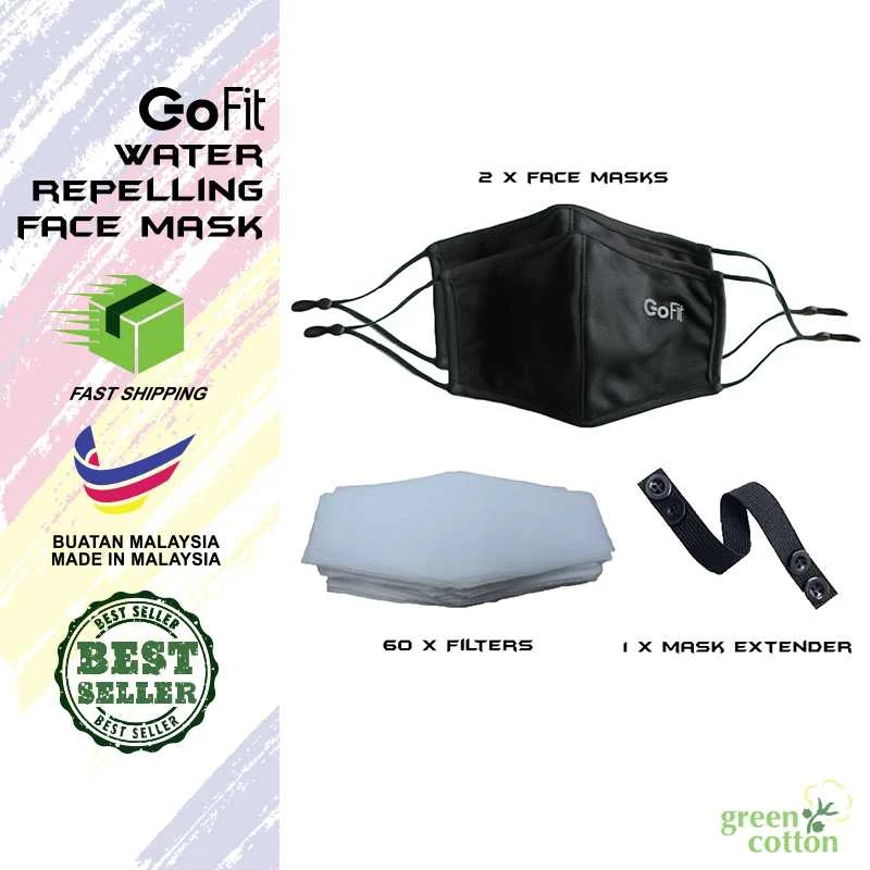 GoFit Premium Reusable Face Mask with Adjustable Earloop - Image 5