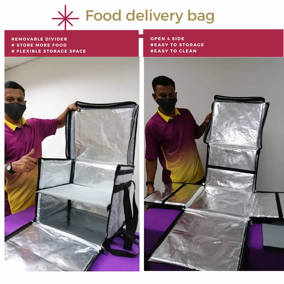 Food Delivery Bag (DB208) - 45 x 40 x 39 cm - Image 7